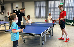 Tischtennis – ein Kinderspiel?!?  Jugend-Training beim TTV Altenbrunslar-Wolfershausen